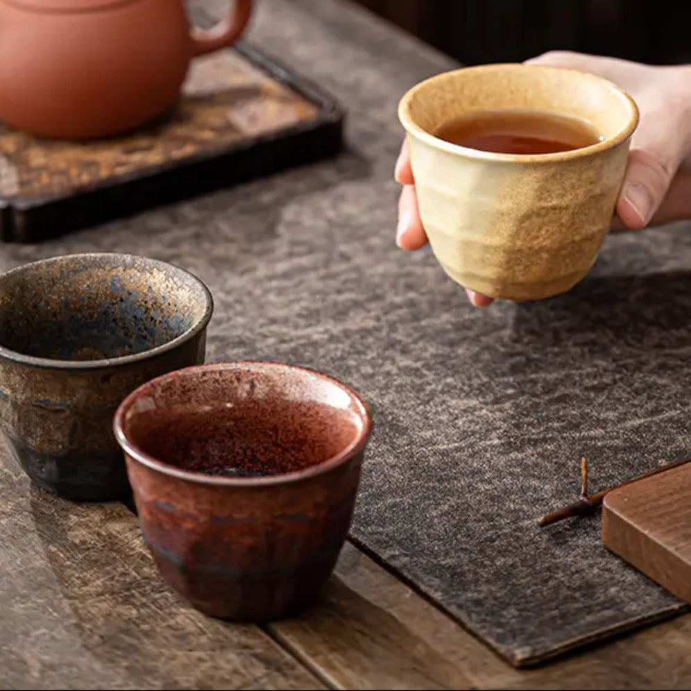 Five-Piece Japanese Tea Cup Set