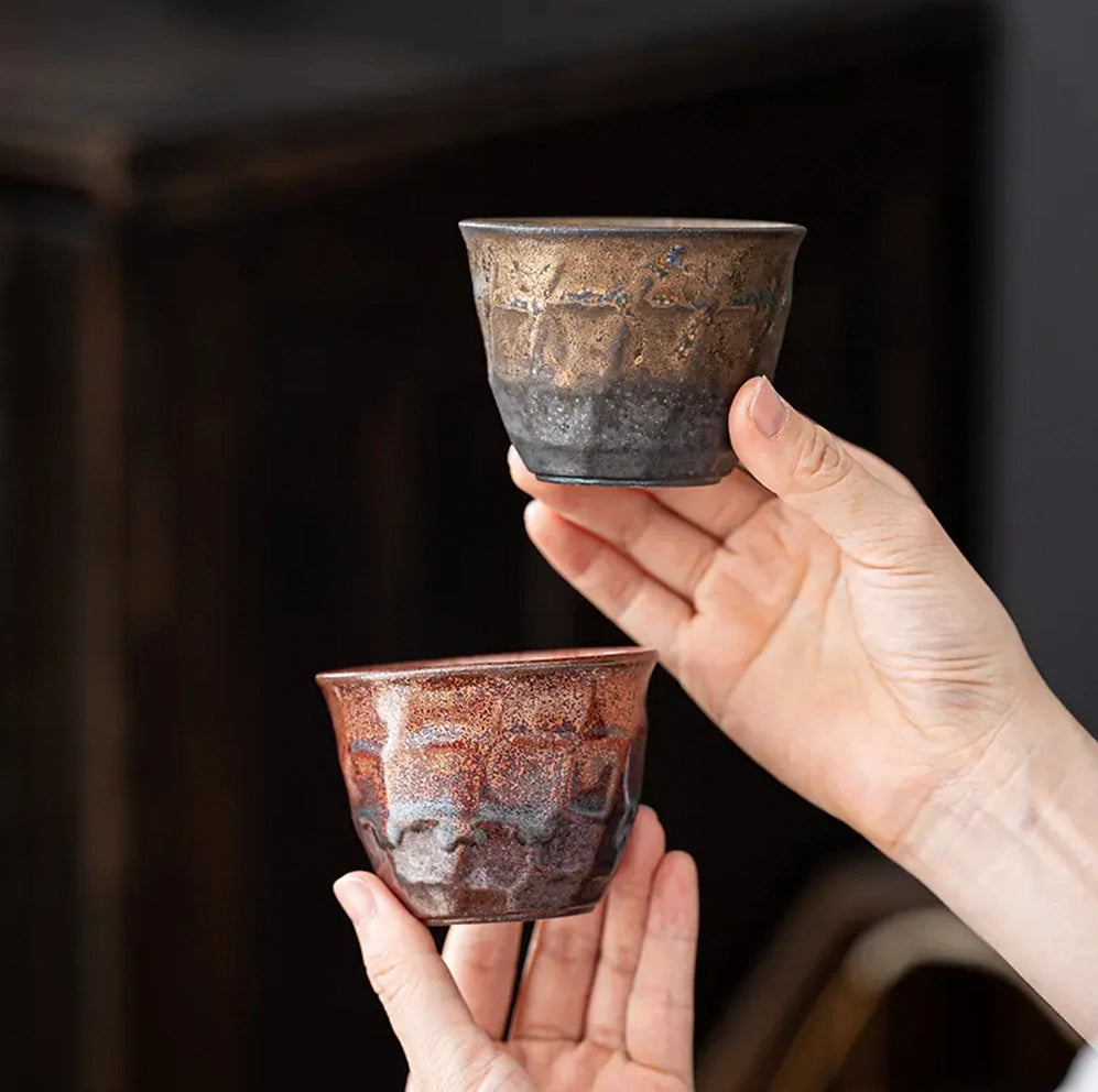 Five-Piece Japanese Tea Cup Set