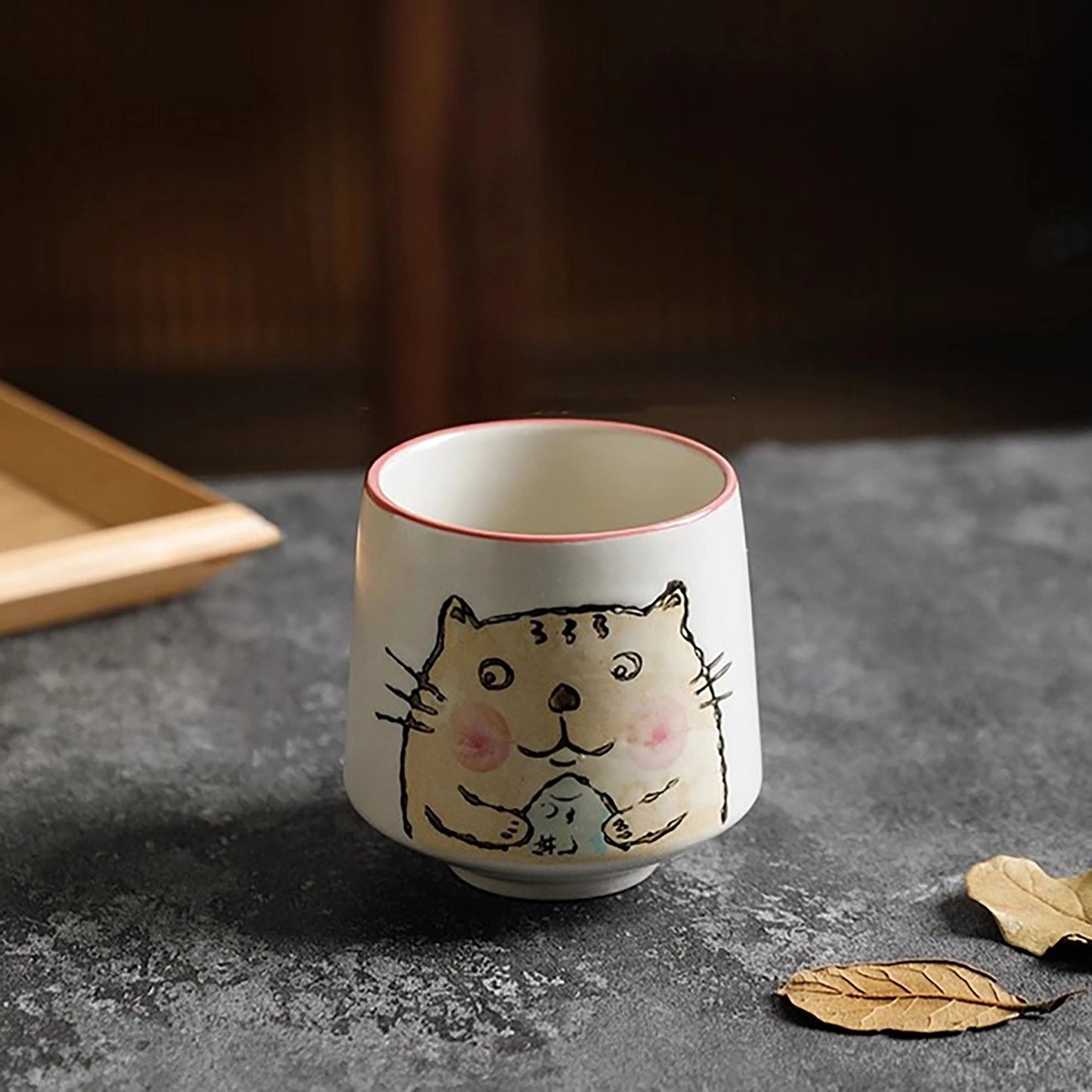 Japanese Retro Pattern Tea Cup
