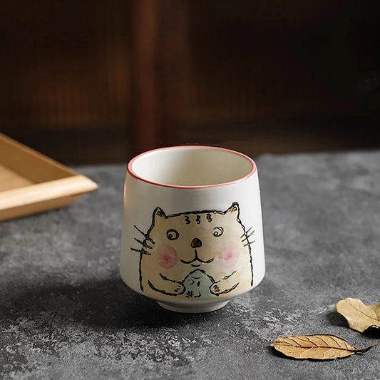 Japanese Retro Pattern Tea Cup