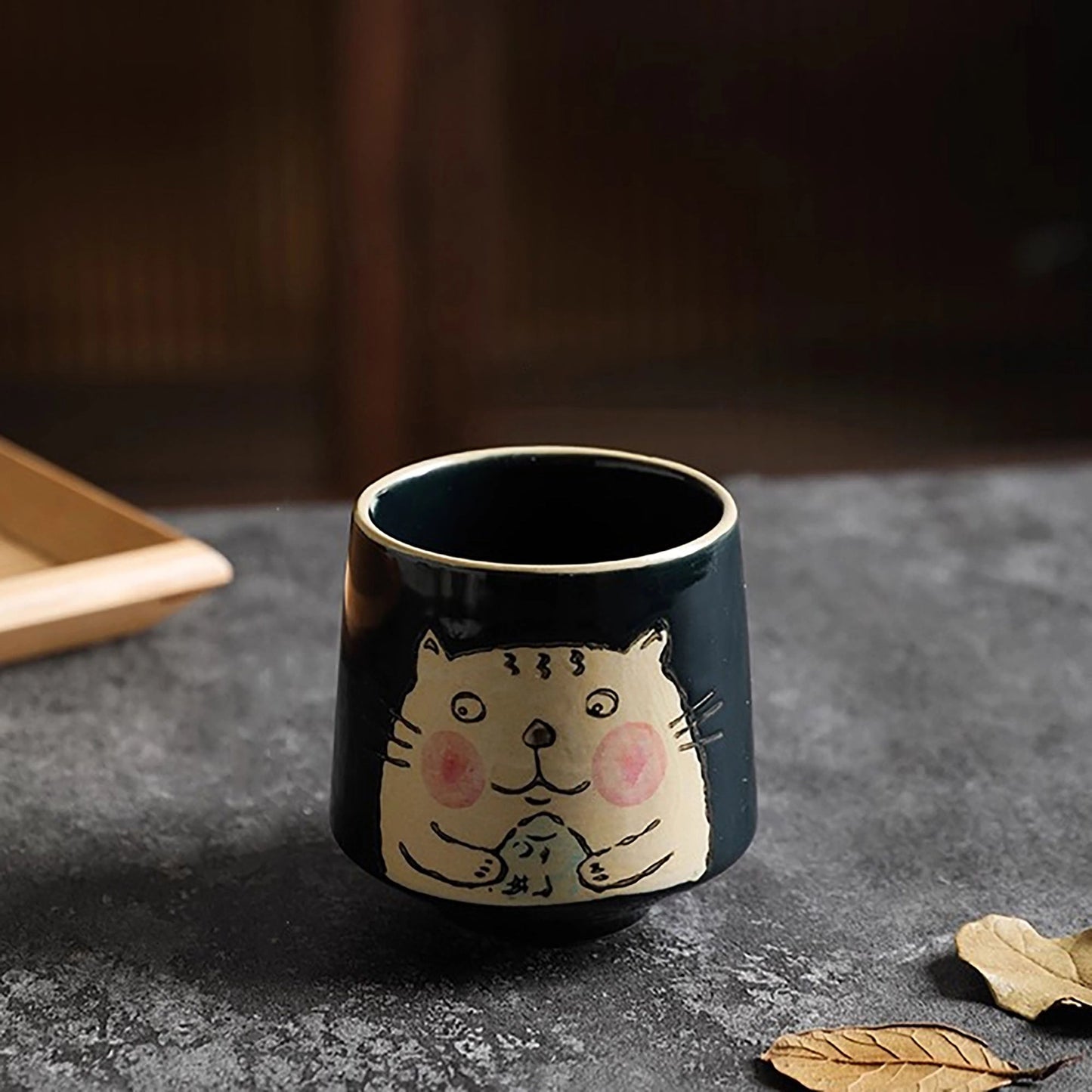 Japanese Retro Pattern Tea Cup